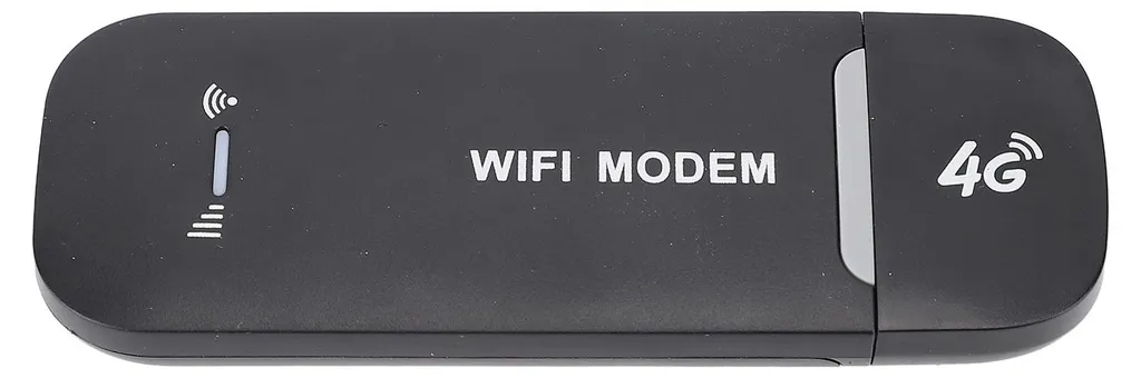Routeur WiFi Portable 4G LTE USB Noir pour Connexion Multi-Appareils