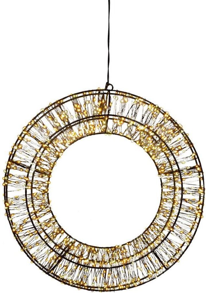 Krans metaal 1200l 36x8 cm luxury Anna's Collection Productafbeelding 
