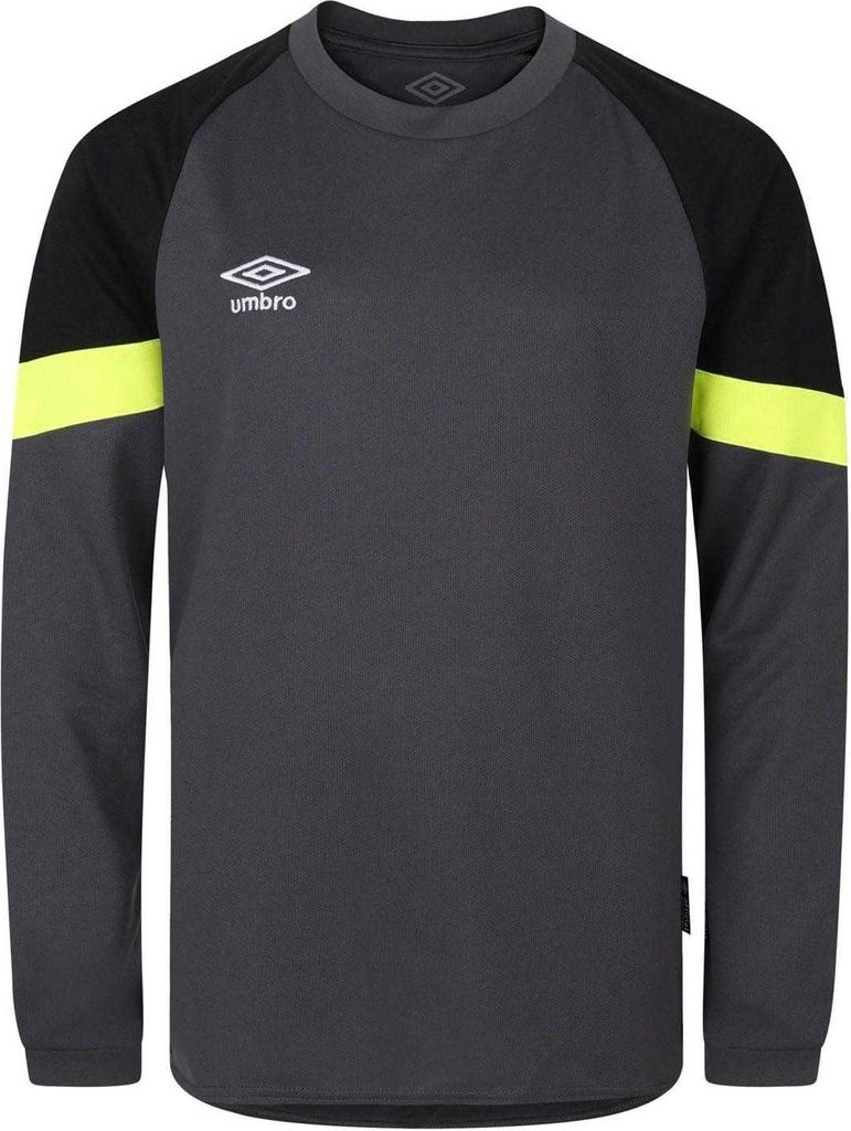 Umbro - Torwarttrikot für Kinder GT7617 (158) (Schwarz/Gelb)