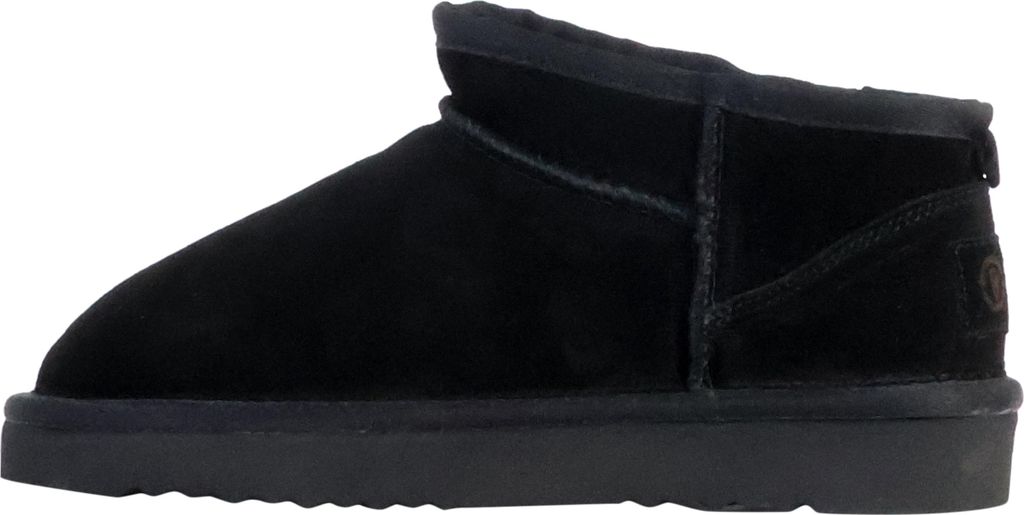 Stiefeletten Hausschuhe aus Media Merino Leder