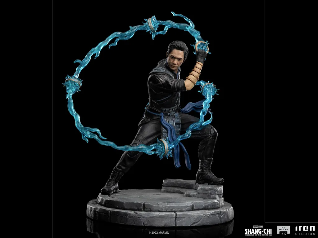 Statue Wenwu Marvel Dix Anneaux Iron Studios en Polystone peint main - 2