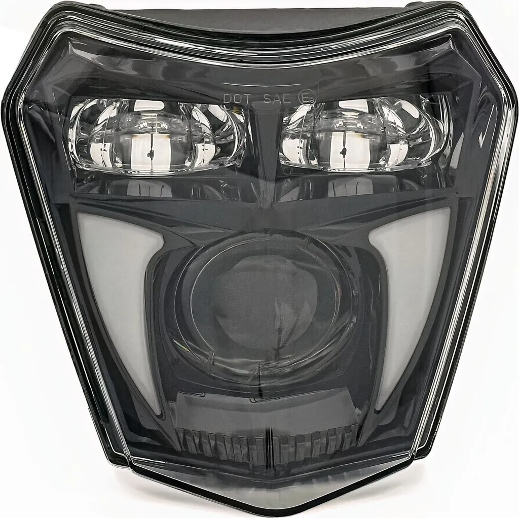 Phare LED puissant MXT Black Fog pour KTM EXC 150 250 300 2016-2022