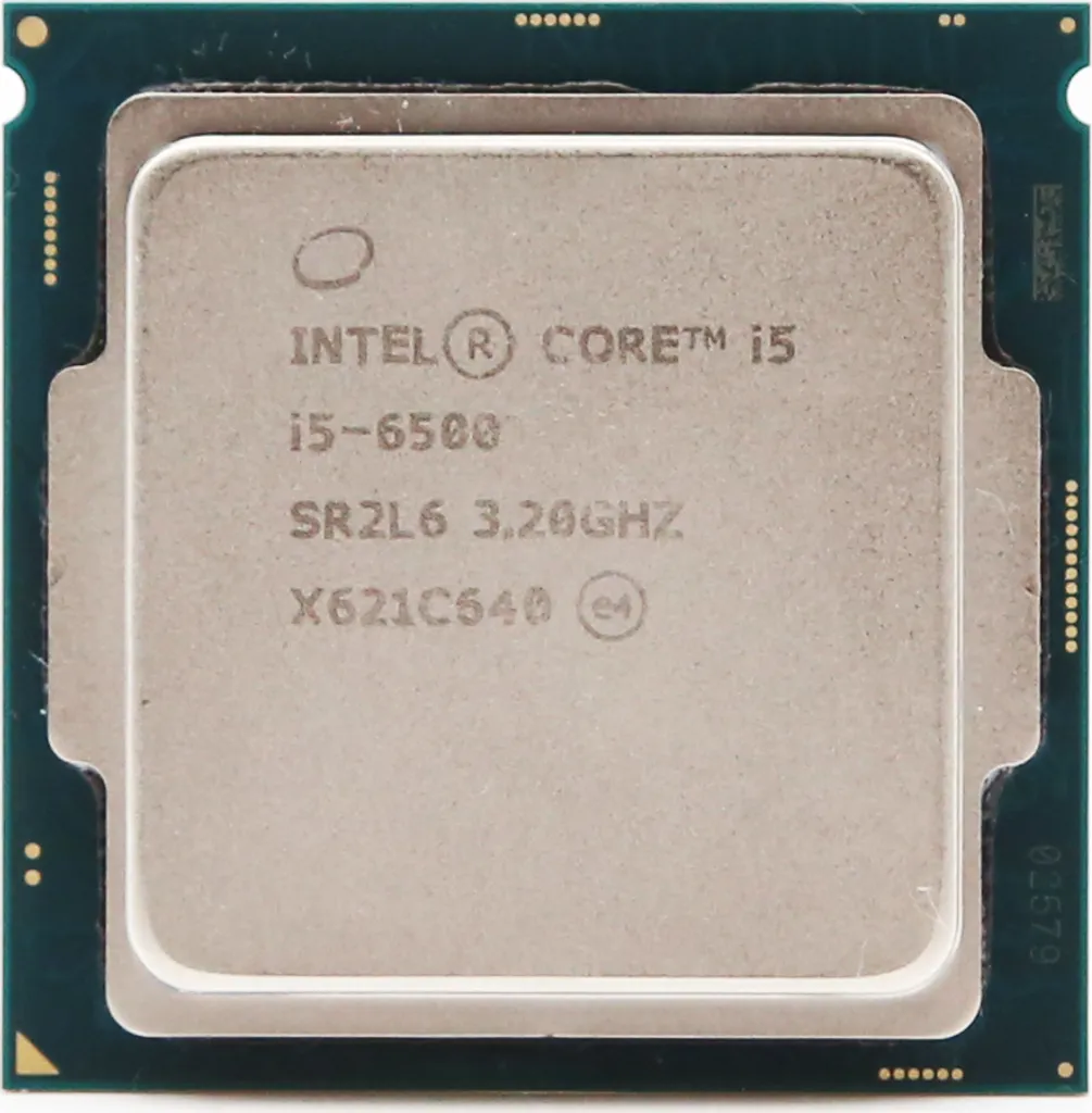 Intel Core i5-6500 Processeur 3.2 GHz 6 Mo Cache Socket 1151 Haute Performance - 2