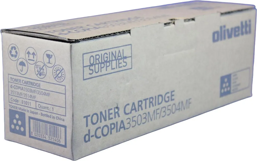 Cartouche Toner Olivetti B1011 Noir Original d-Copia 3503MF 7200p
