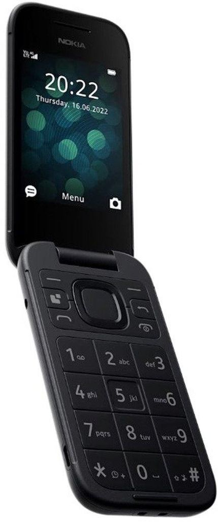 HMD 2660 Flip DS Zwart Productafbeelding 