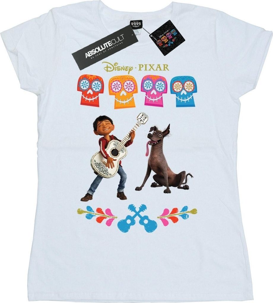 Disney - "Coco" T-Shirt für Damen BI14188 (XXL) (Weiß)