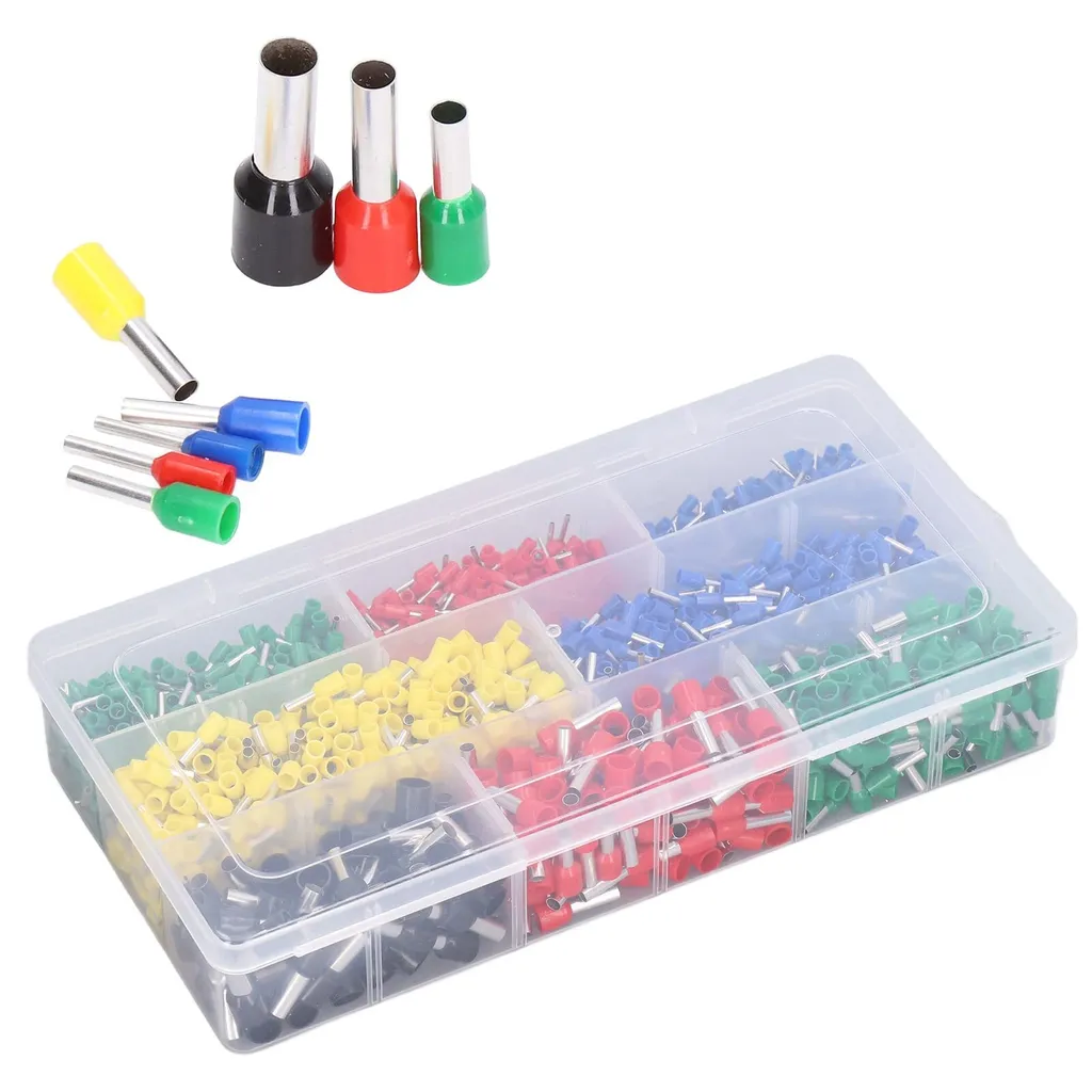 Embouts de câblage pour tableau électrique de 0.5 à 16 mm² | 2000 pcs - 12