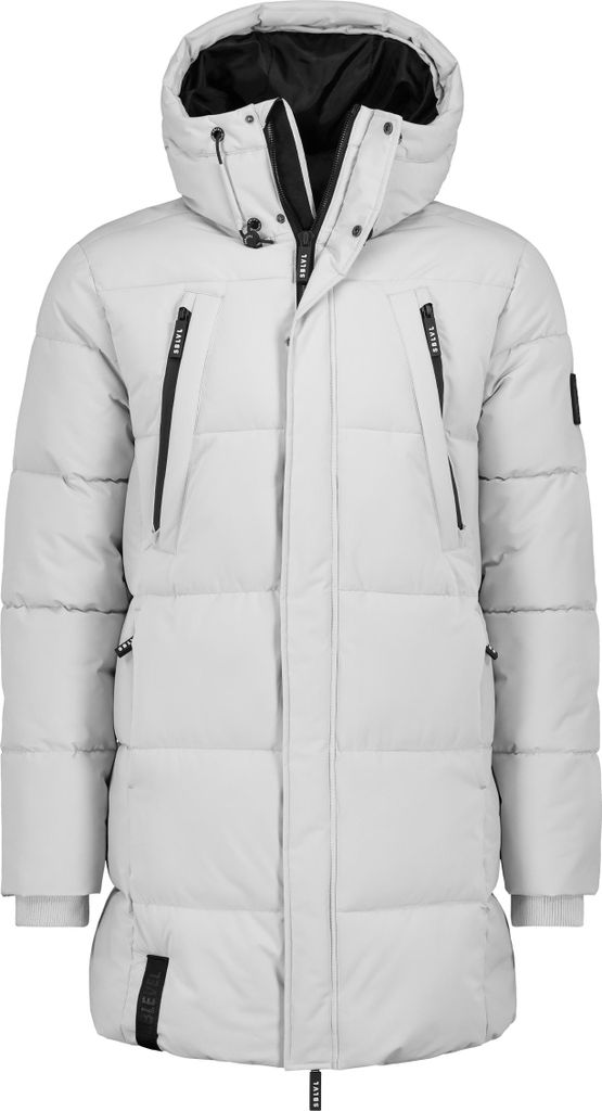 Sublevel Stylische Winterjacke mit abnehmbarer Kapuze Größe: L