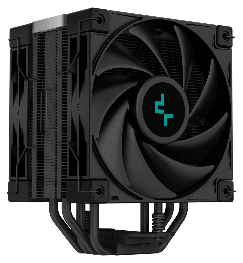 AK400 Zero Dark Plus Noir - Ventirad Performance avec Double Ventilateur - 3