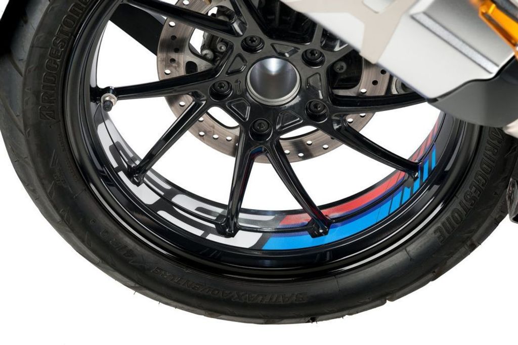 PUIG 20150N GS Sticker Bögen passend fuer BMW R1200GS Schwarz