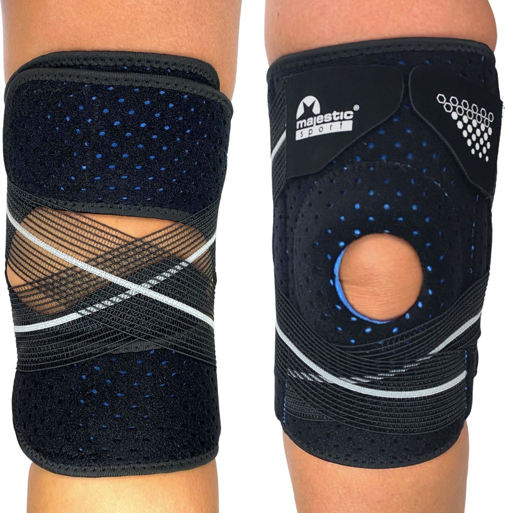 MAJESTIC SPORT Knee Stabilizer Knee Splint Stabilizer Breathable Universal size Rehabilitation support