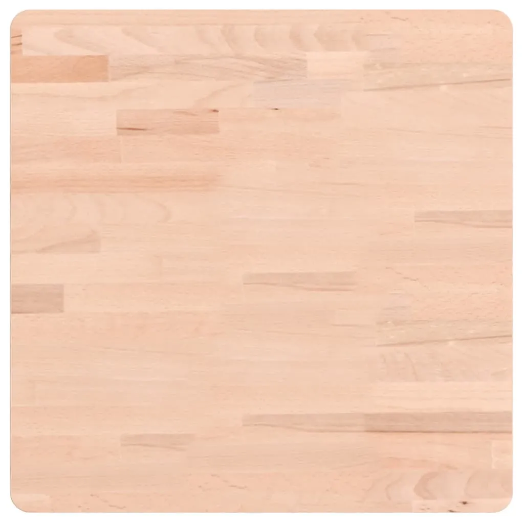 Piano Tavolo SYFAX™ 50x50 Faggio Massiccio 40mm - Robusto!