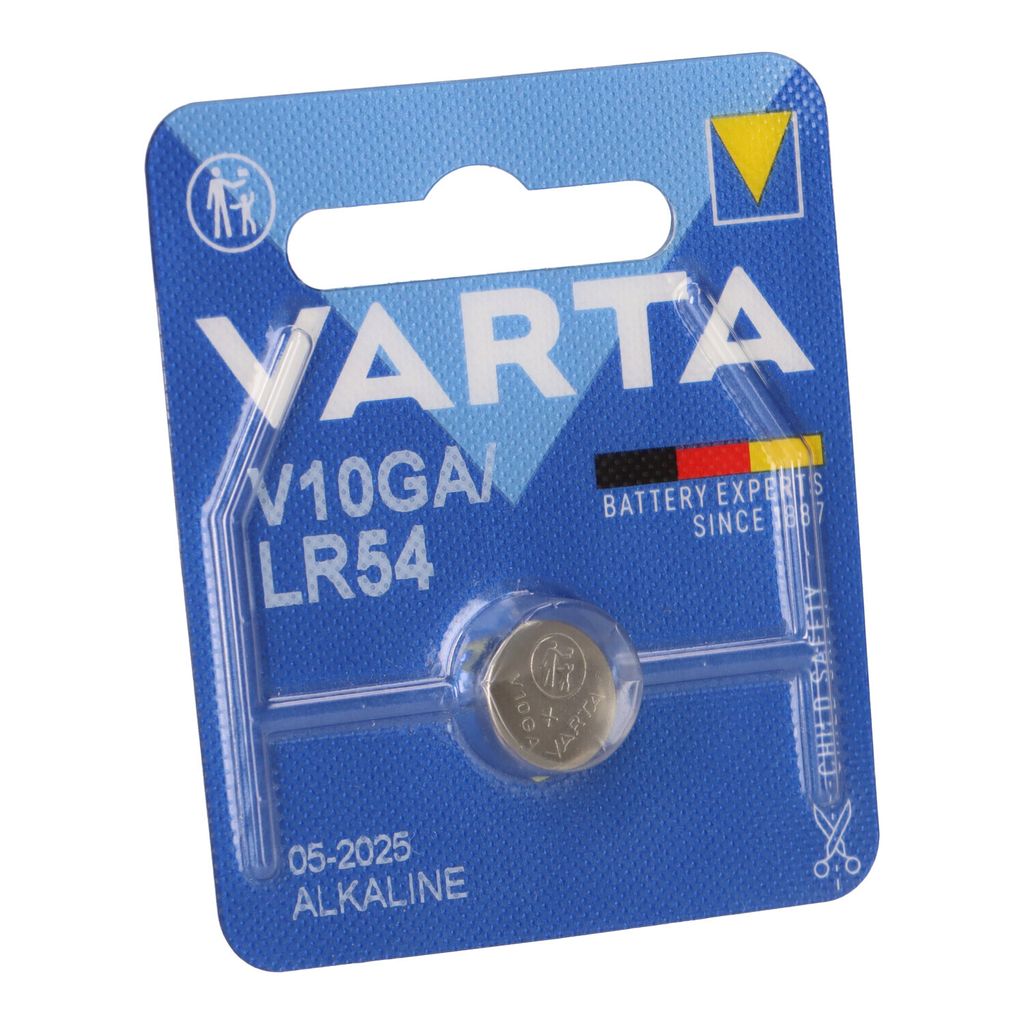 Varta 04274, Jednorazowa bateria, LR54, Alkaliczny, 1,5 V, Zdjęcie produktu 