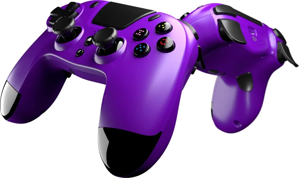Manette Gioteck VX-4 sans fil Bluetooth pour PS4 et PC - Coloris Noir