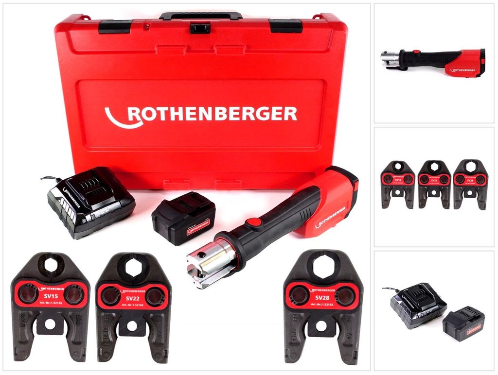 Rothenberger 1000001924, 384 mm, 500 mm, 120 mm, 14,5 kg, Produktbild 