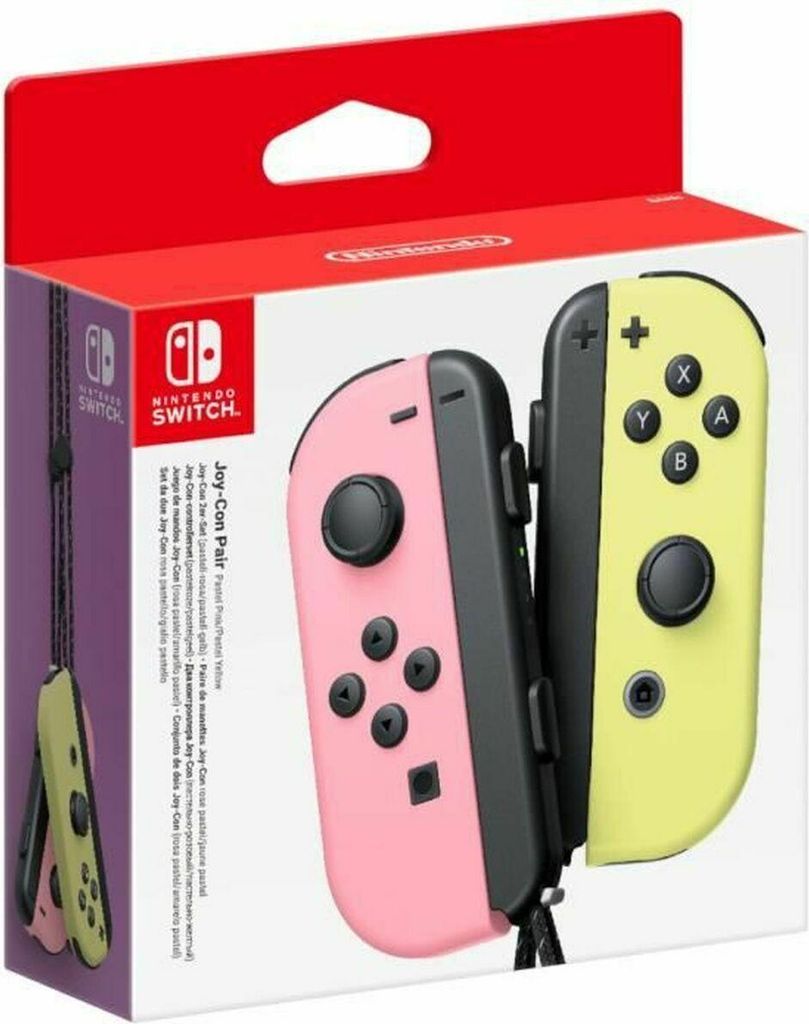 Joy-Con 2er-Set (rosa/hellgelb) Produktbild 