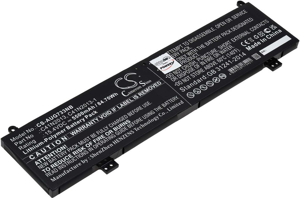 Akku für Gaming-Laptop Asus TUF Gaming F15 FX507ZM-HN001