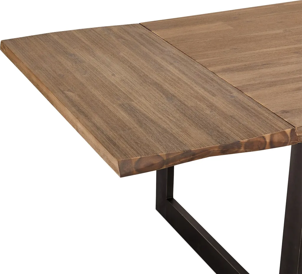 Plateau de bureau 50x90 cm Maro en bois d'acacia brun pour extension