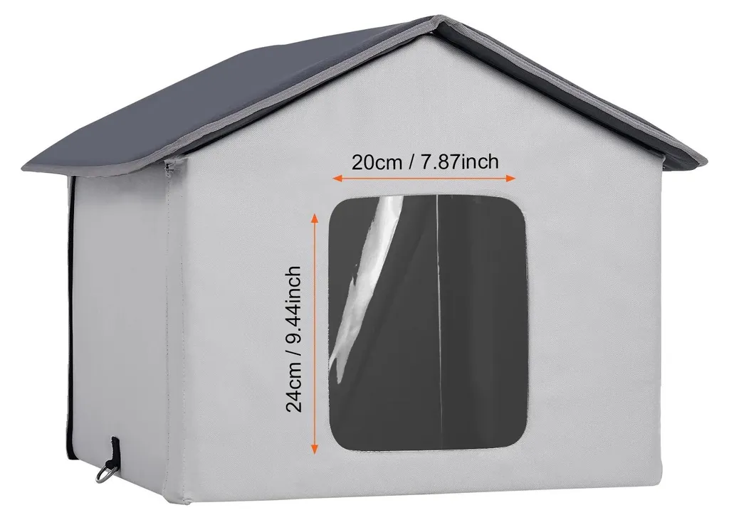 Tapis chauffant gris pour chat imperméable et isolant - Modèle ZenCat