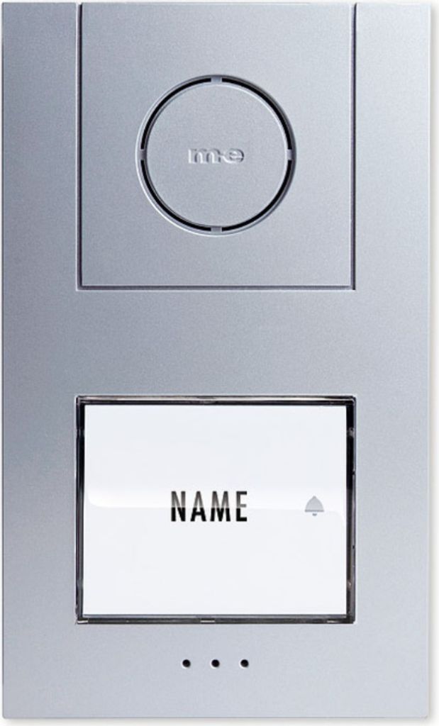 M-e modern-Electronics Türsprechanlage Kabelgebunden Außeneinheit 41004 1 Familienhaus