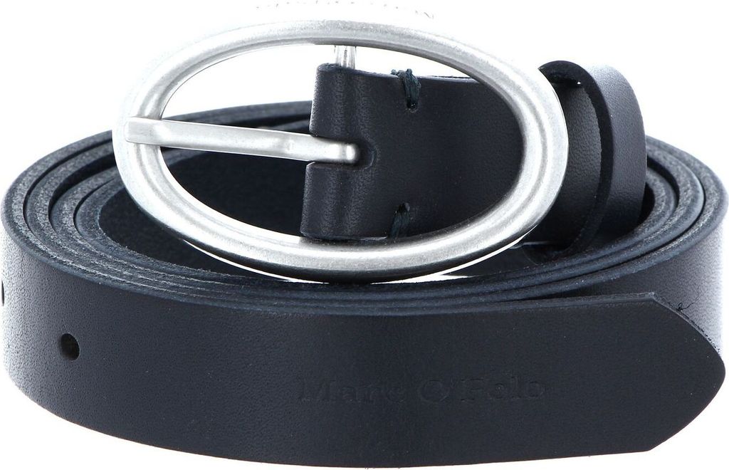 Marc O'Polo Leder Gürtel Elly Belt W100 Night Blue blau