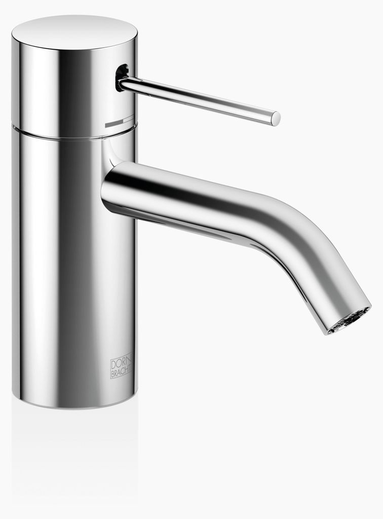 Dornb Waschtisch-EH-Batt META SLIM Ausl 125mm ohne Ablaufgarnitur chrom