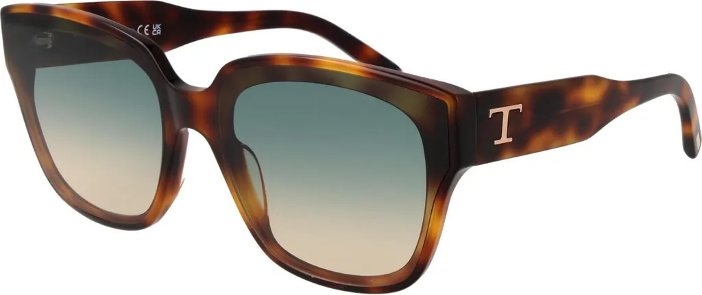 Lunettes de soleil Tod's TO0331 53P 65 : Monture écaille élégante luxe