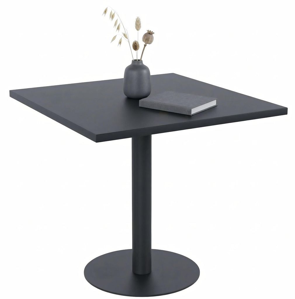 CLP Bistrotisch Freida 70x70 cm quadratisch platzsparend Produktbild 