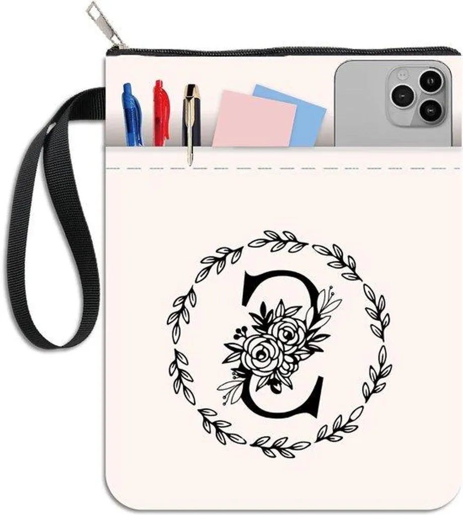 Housse de protection pour livre lavable avec zip et imprimé fleurs