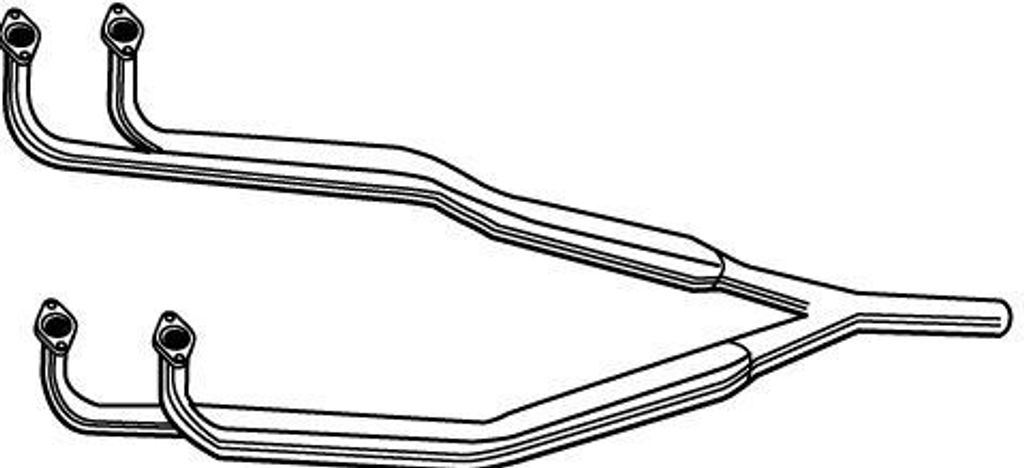 VEGAZ Abgasrohr Auspuffrohr für ALFA ROMEO 33 (907A) Vorne ALR-32