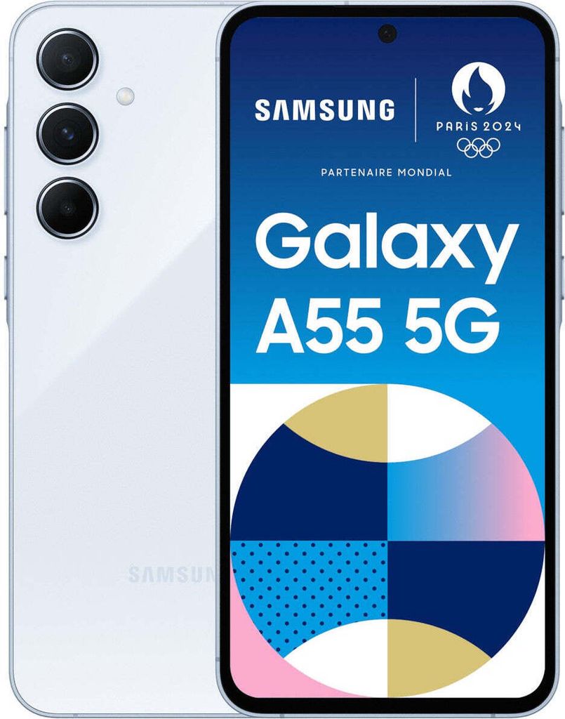 Galaxy A55 5G - 256 GB - Awesome Iceblue Produktbild 