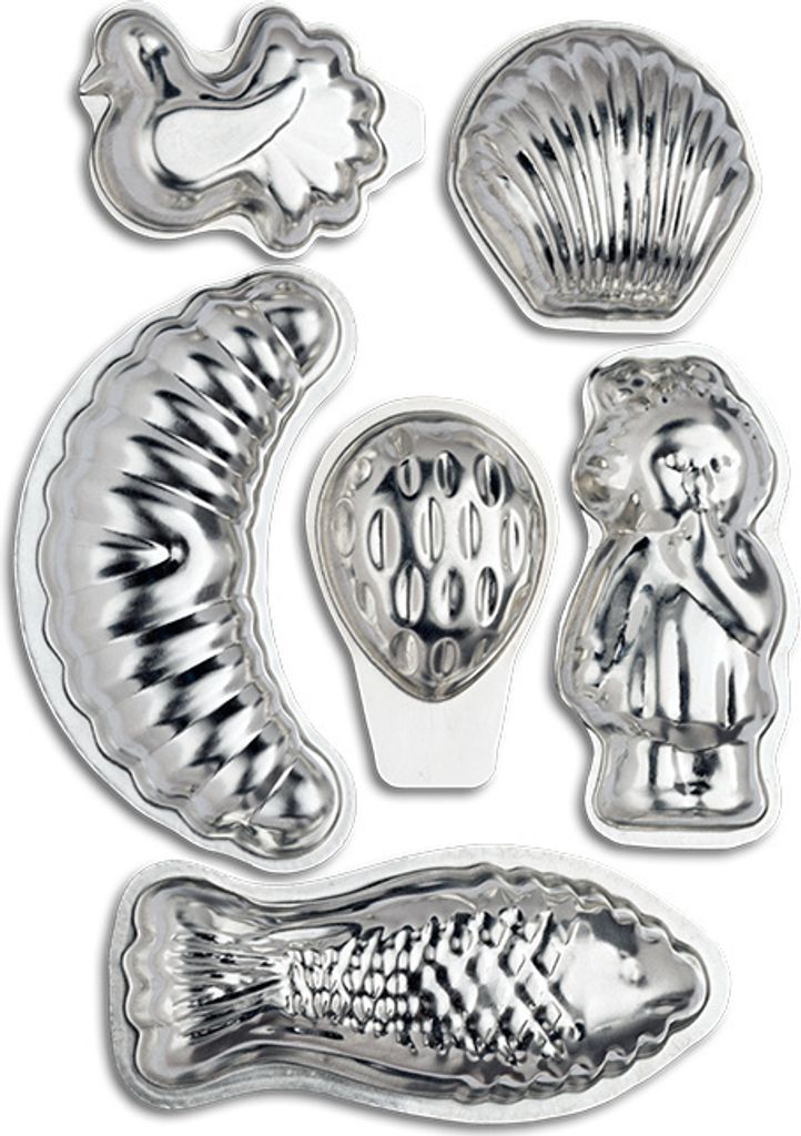 kit de mélange de moules 30pcs.  (6x5pcs) Image du produit 
