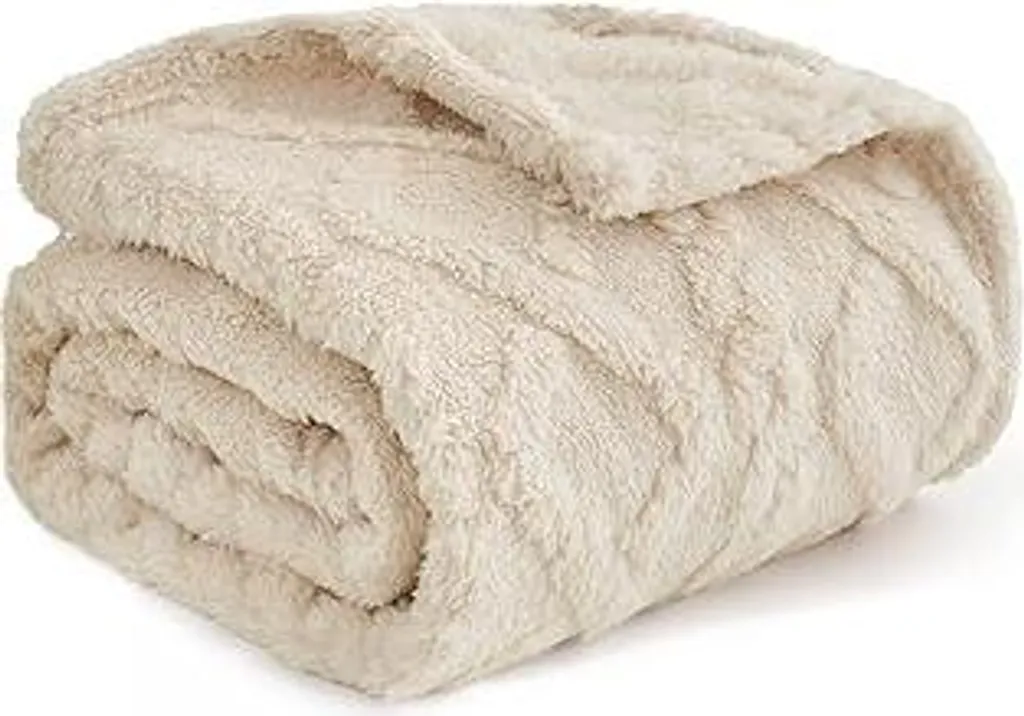 MIULEE Coperta per Cani 100x120 cm Beige: Morbidezza Premium per Animali