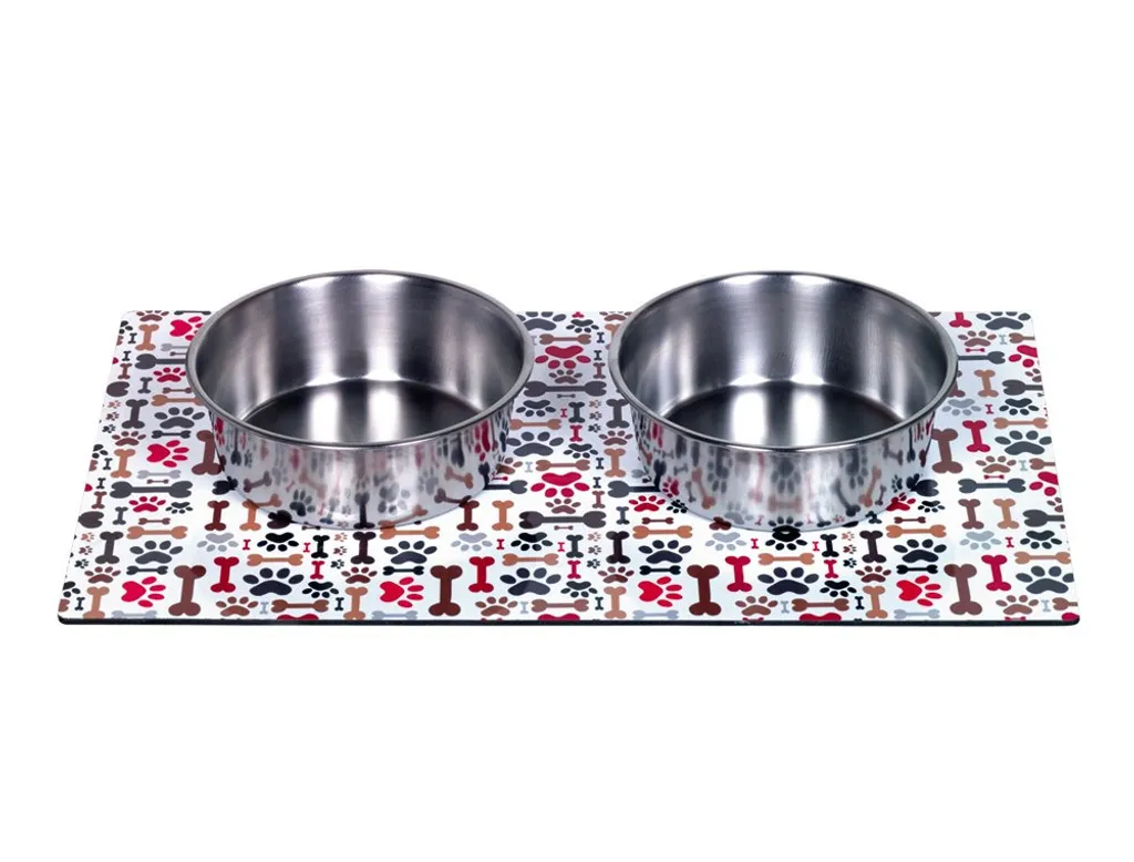 Gamelle chien Nobby Magnetic stable lot multicolore contre les glisses