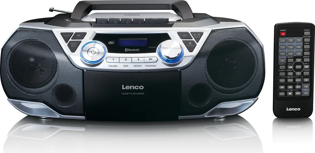 Radio CD Lenco SCD-720SI : Retrouvez vos Cassettes avec le Son Numérique