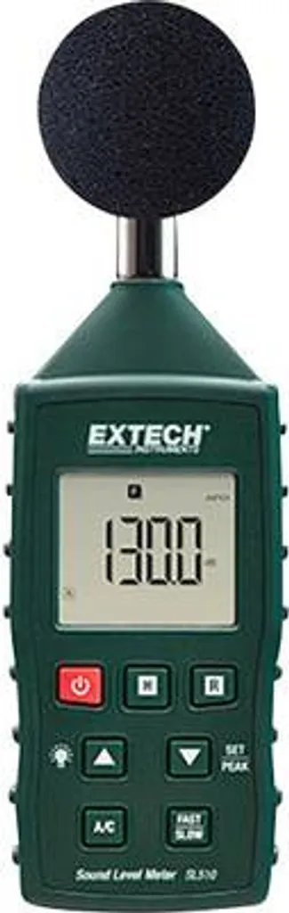 Sonomètre Extech SL510 Idéal pour Audit de Nuisance et Contrôle du Bruit