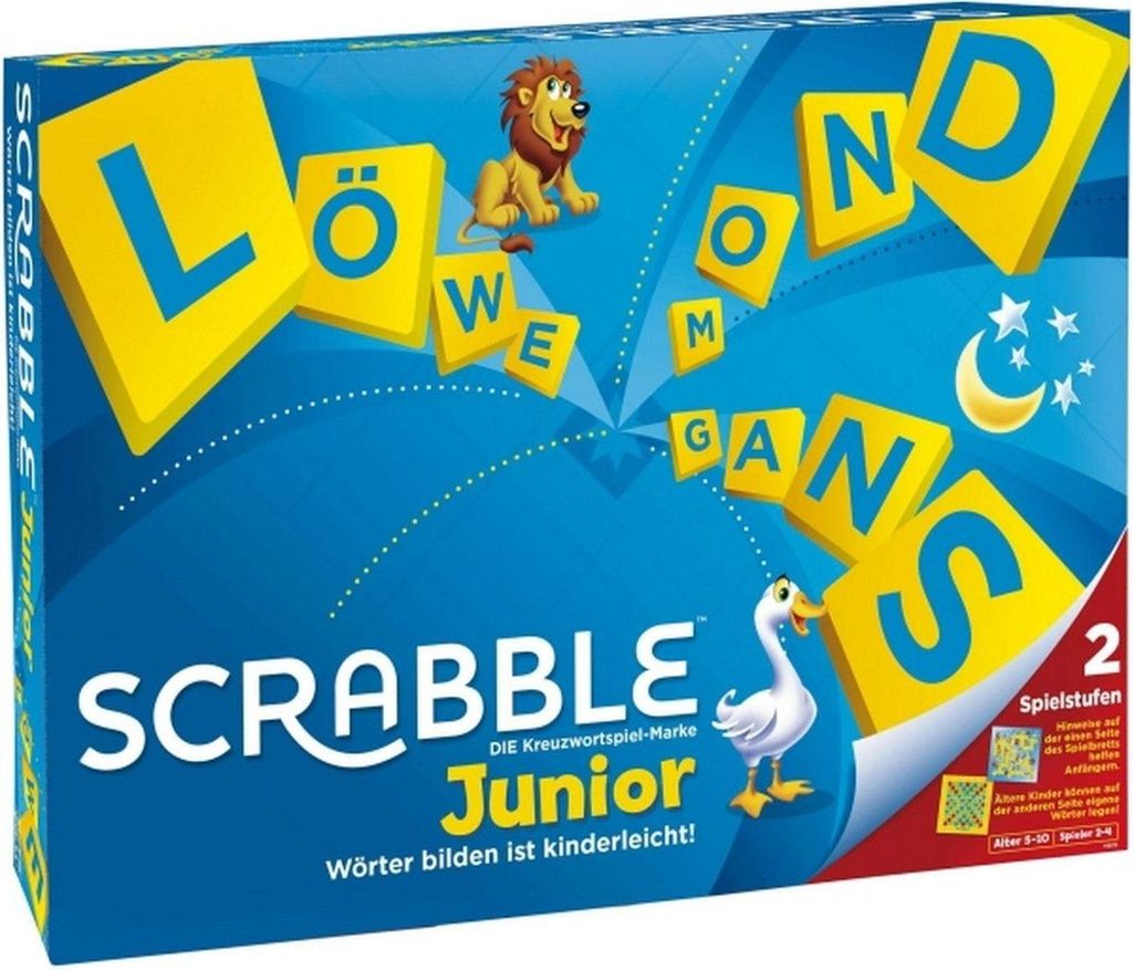 Mattel Scrabble Junior Produktbild 