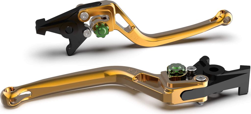 LSL Bremshebel BOW R40R gold/grün