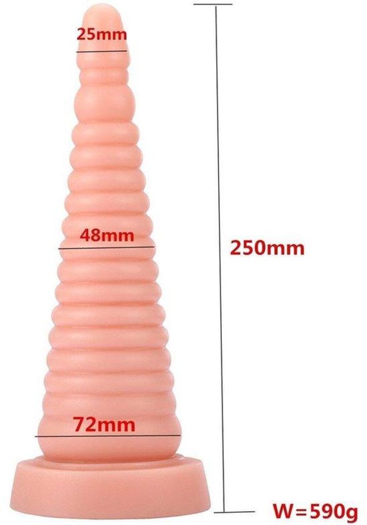Analer Dilatator aus Kunststoff für Selbstbefriedigung