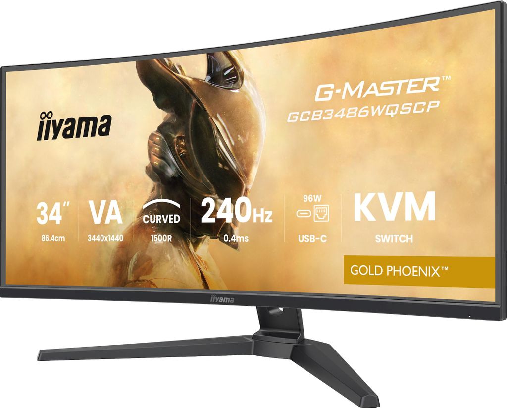 G-Master GCB3486WQSCP-B1 GOLD PHOENIX (86.4 cm (34 Zoll), Produktbild 