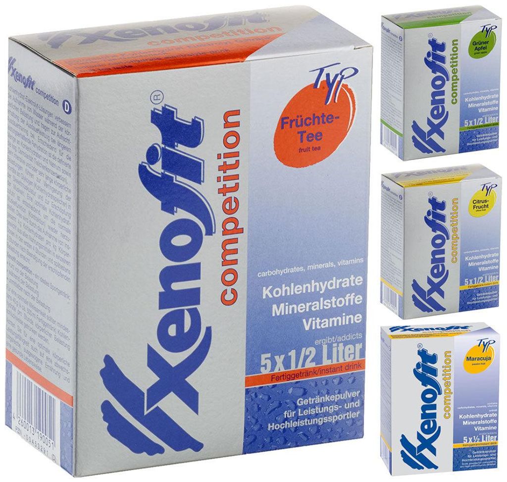 Xenofit competition grüner Apfel Gran.Portionsbtl. 5X42 g