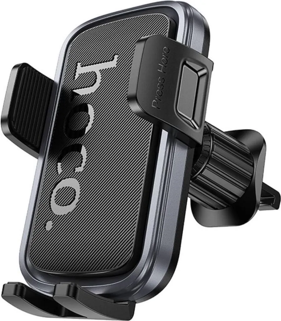 Supporto Auto HOCO H78 Vista Grigio Metallo - Sicurezza e Stile