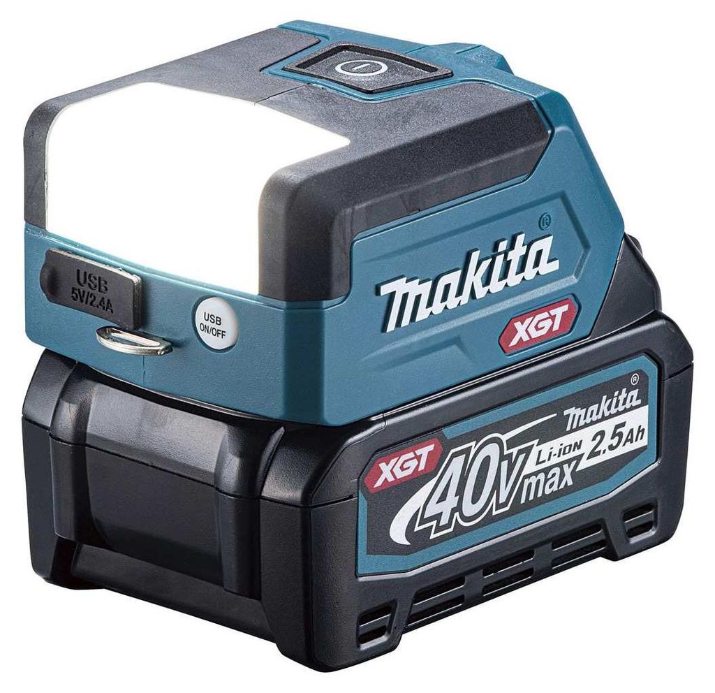 Makita ML 011 G: Lámpara portátil a batería, 40 V máx., 300 Imagen del producto 