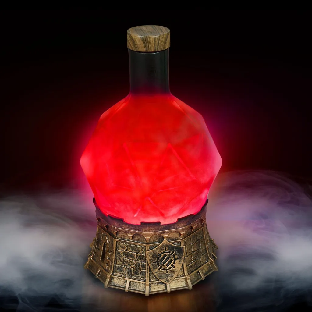 Améliorez votre setup de Jeu RPG avec la Lampe Élixir de Magicien Rouge