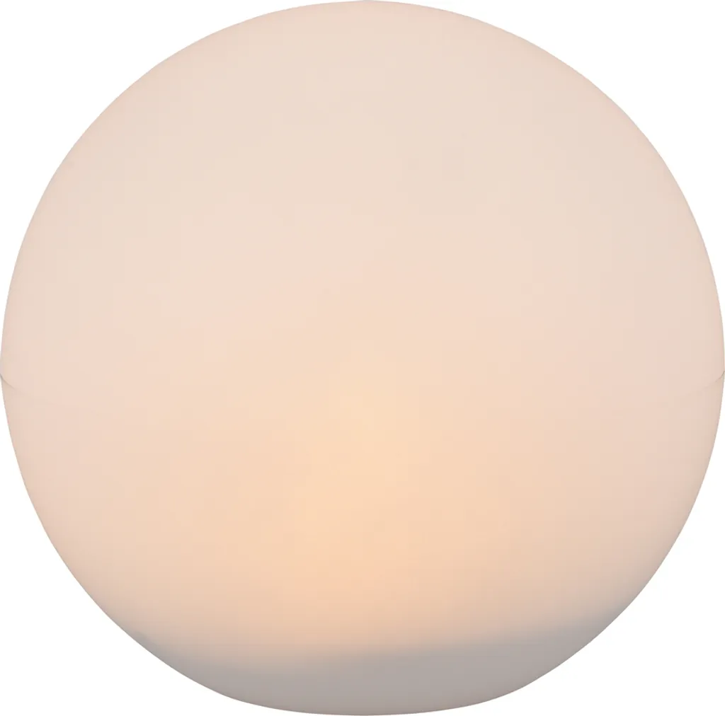 Lampe de jardin solaire MELO 30cm étanche et autonome finition blanc mat