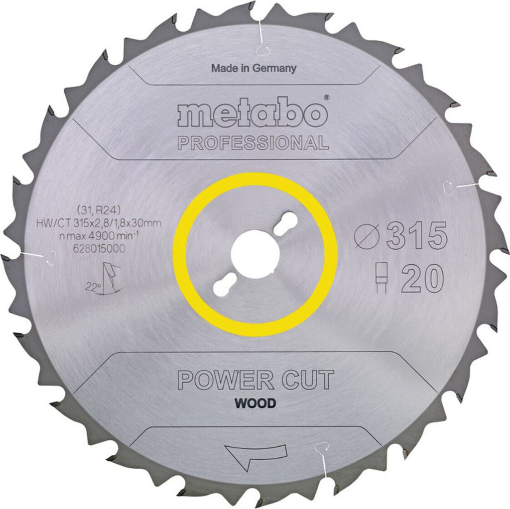 Kreissägeblatt power cut wood professional Produktbild 