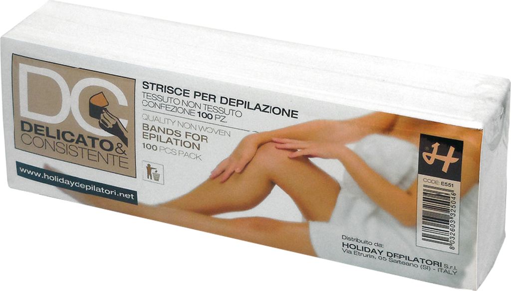 Vliesstreifen Delicato und Con. weiß 20 cm x 7 cm 100 Stk Produktbild 