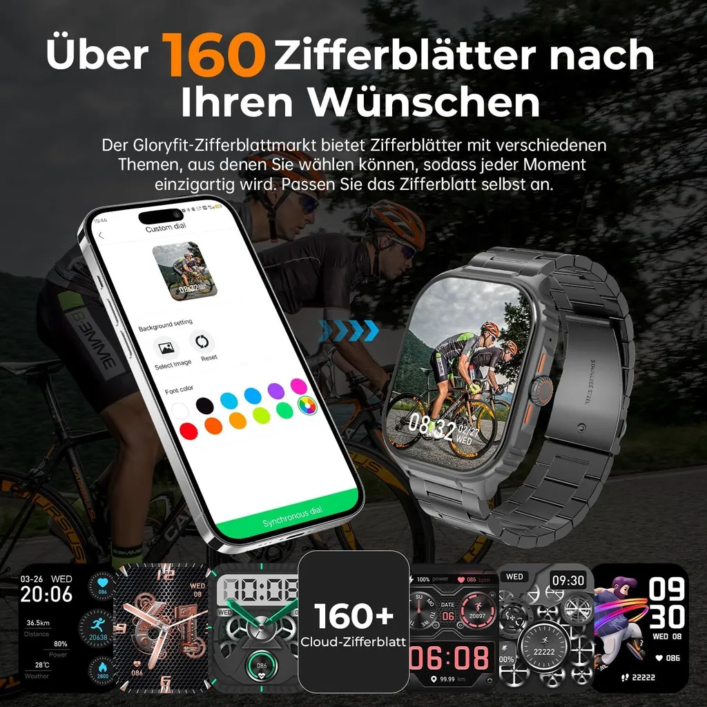 Recensione Smartwatch 2.01" HD: Stile Argento e Chiamate BT - 6