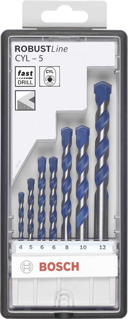 Bosch 2608588167 Bosch 7tlg. Robustline BetonbSet Immagine del prodotto 