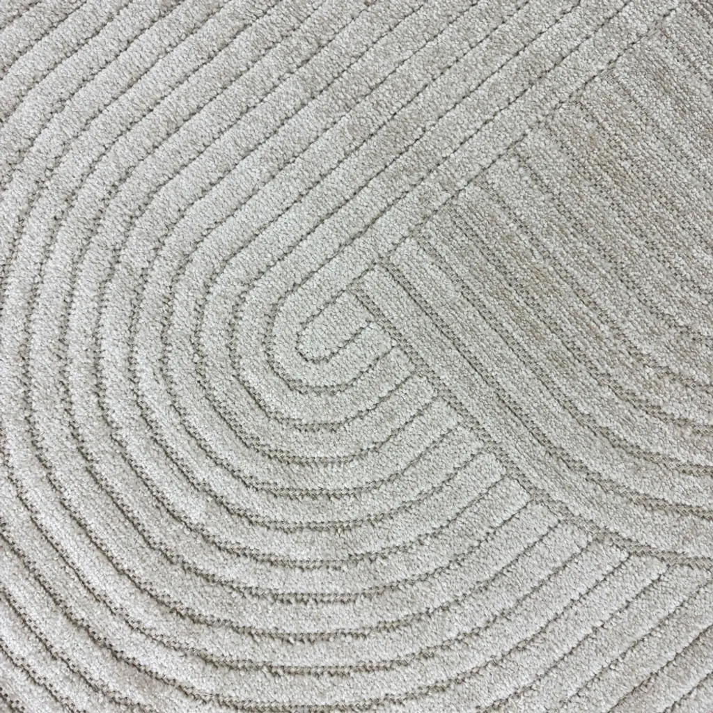 Tapis extérieur résistant aux intempéries Boho Beige 80x150 cm - Séries O